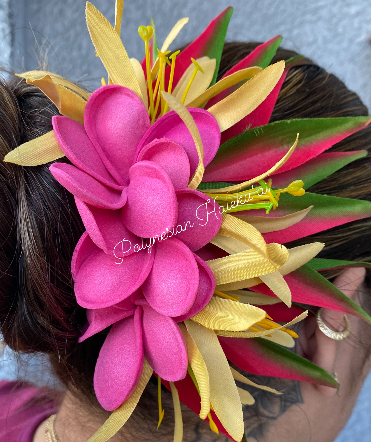 Bird of Paradise Hair Clip