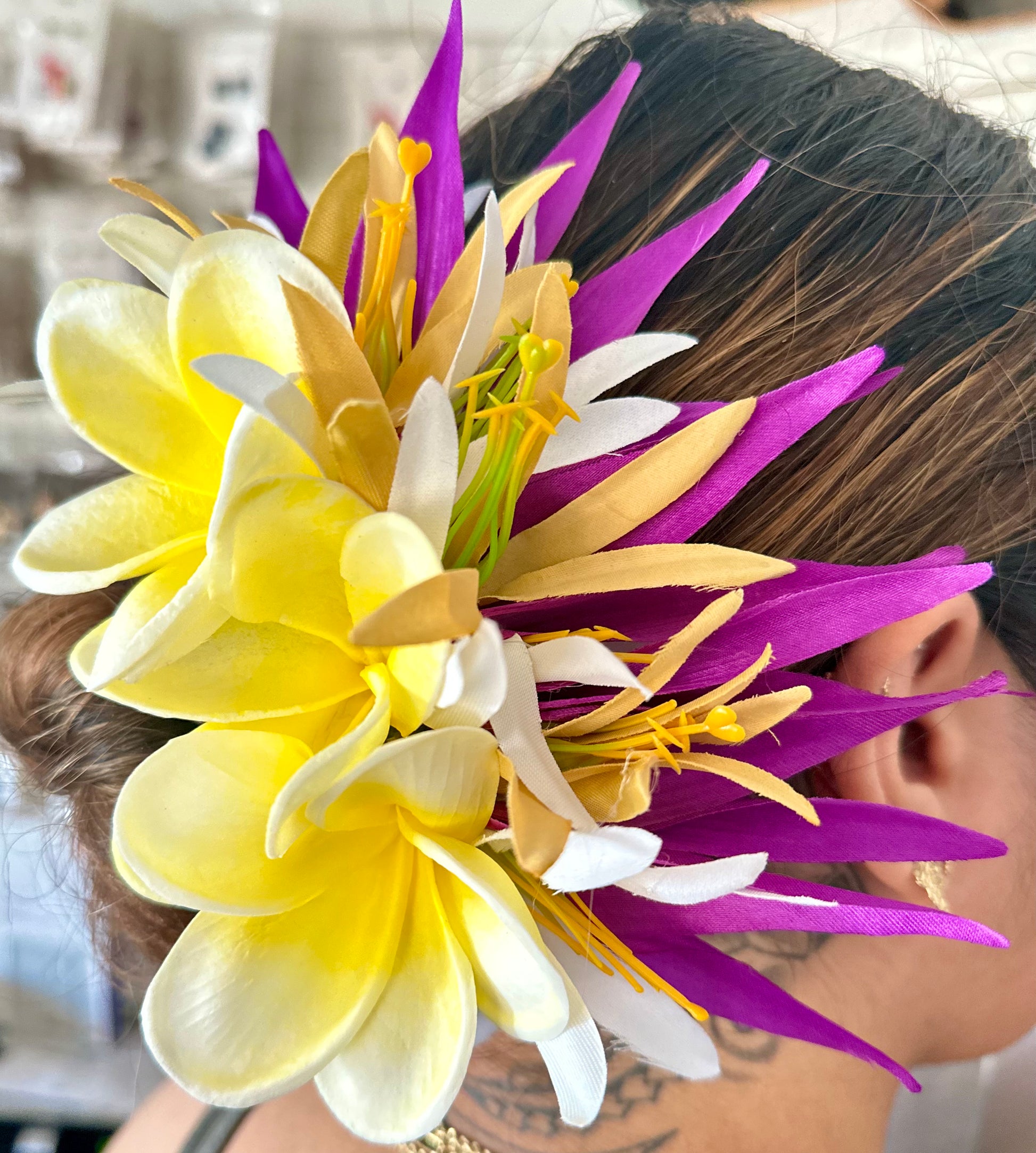 Bird of Paradise Hair Clip