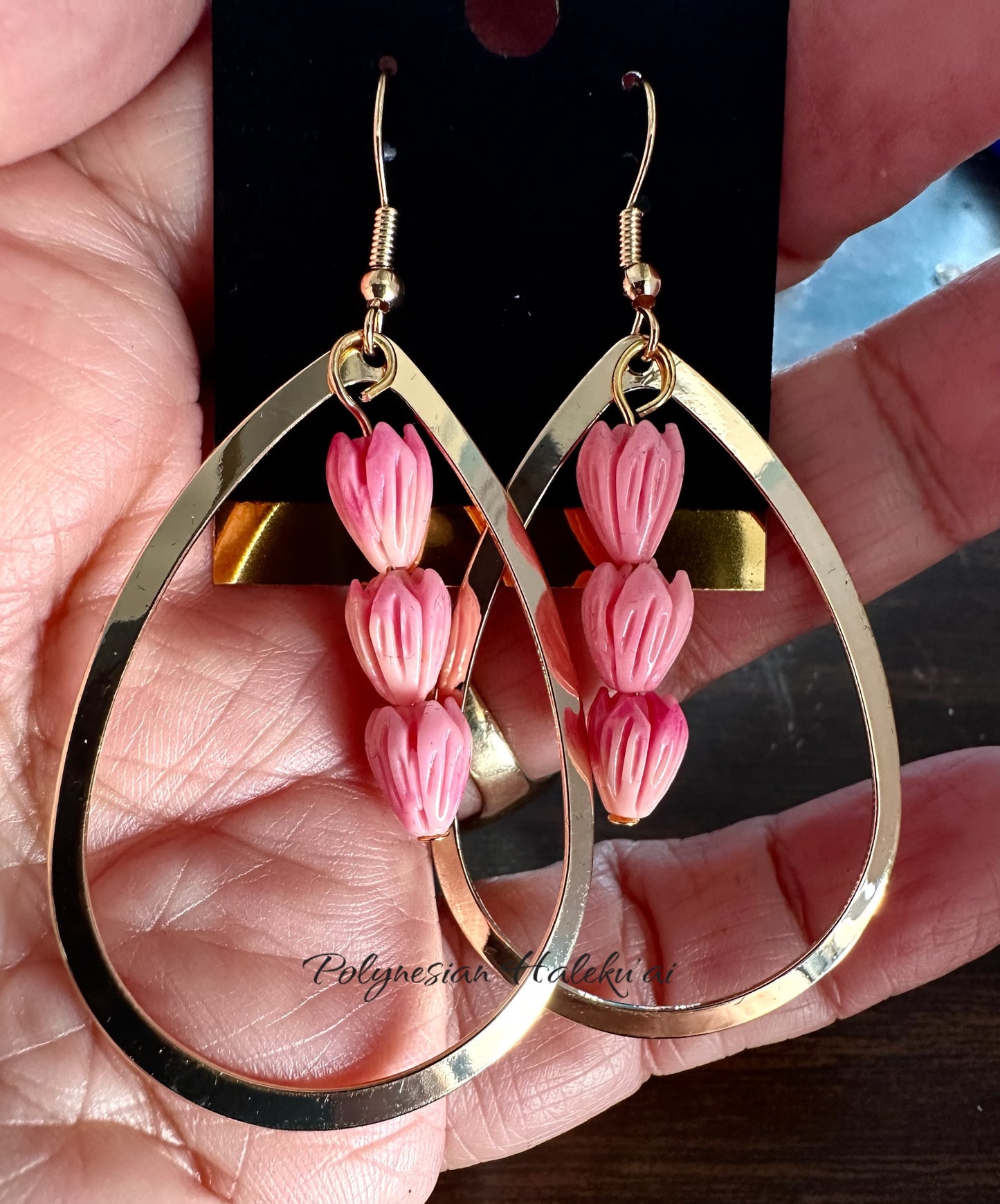 Pikake Teardrop Earrings