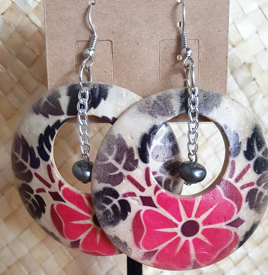 COCONUT SHELL EARRINGS