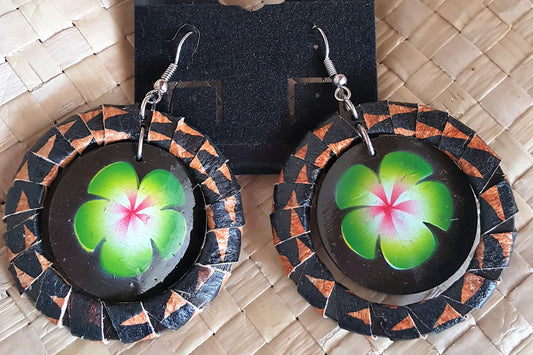 TAPA COCONUT EARRINGS