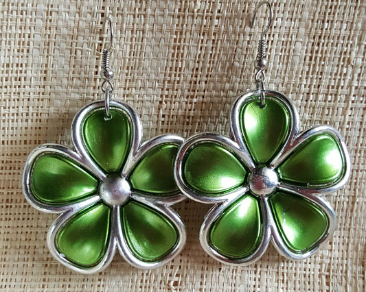 Plumeria Earrings