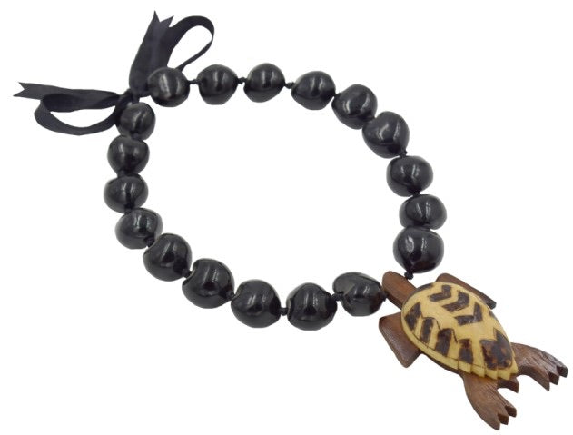 TURTLE KUKUI NUT NECKLACE