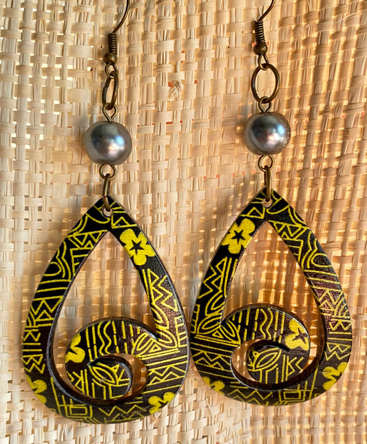 Coconut Earrings