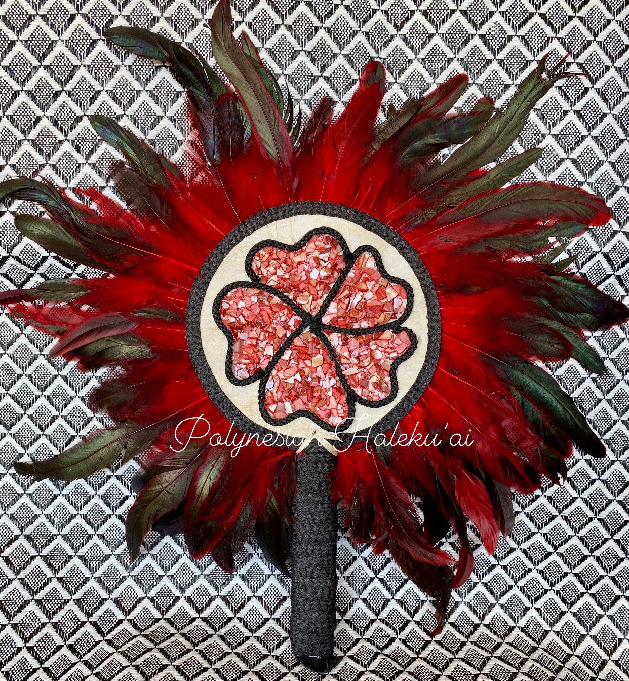 Polynesian Hand Fan