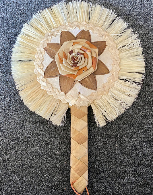 Polynesian Style Hand Fan