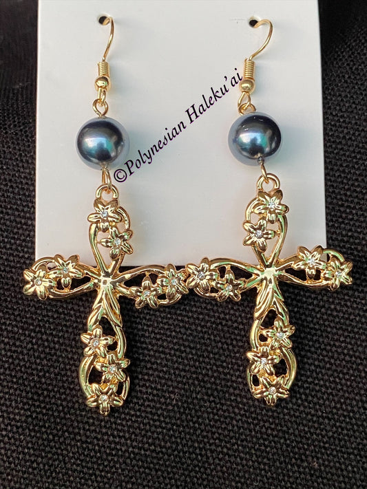 Cross Earrings