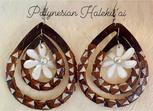 Coconut Earrings