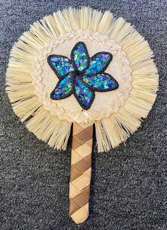 Polynesian Style Hand Fan