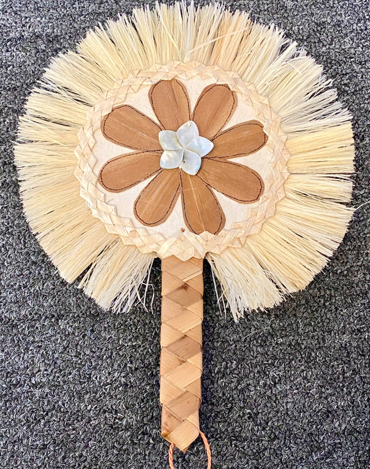 Polynesian Style Hand Fan